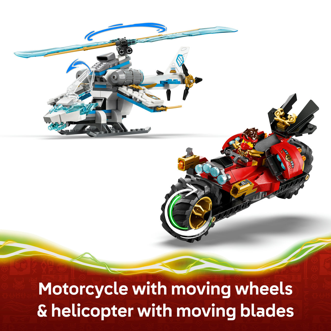 LEGO Ninjago 71857 Véhicule Ninja Maison dans les arbres Pack de combat de 642