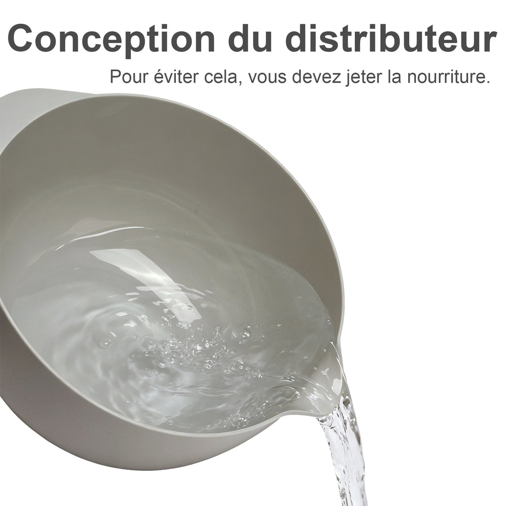 Sunyana Ensemble de bols de mélange, 4 pièces, Gris, Sans BPA, Fond antidérapant, Empilable, Réutilisable, Convient pour la pâtisserie, la préparation des repas et les salades