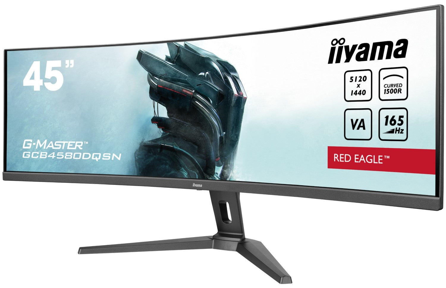 Moniteur gaming incurvé iiyama G-MASTER Red Eagle 114,3 cm (45") 5120 x 1440 pixels Dual QHD, LED, noir
