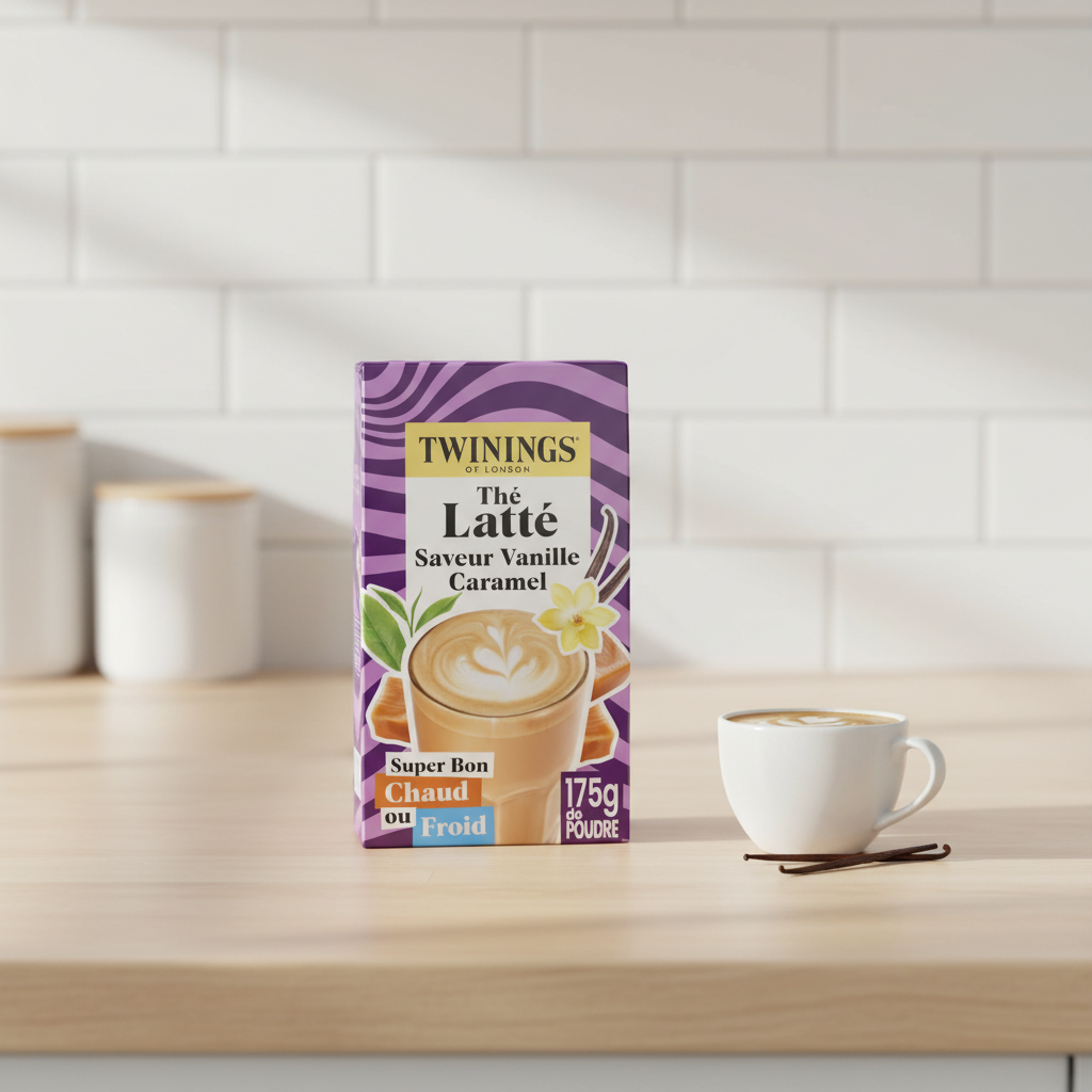 Twinings thé latte vanille caramel 175 g