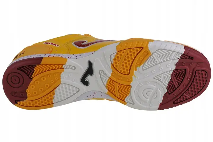 JOMA Chaussures de futsal Top Flex intérieures Jaune/Rouge 40