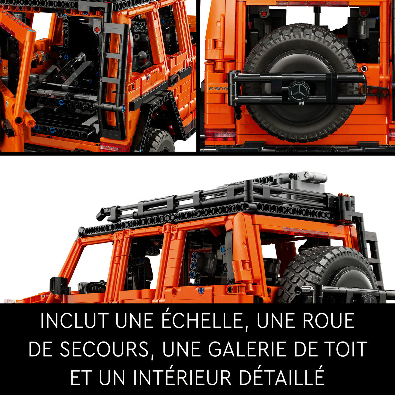 LEGO Technic Mercedes-Benz G 500 PROFESSIONAL Line 42177 Set de Construction (1 875 Pièces)