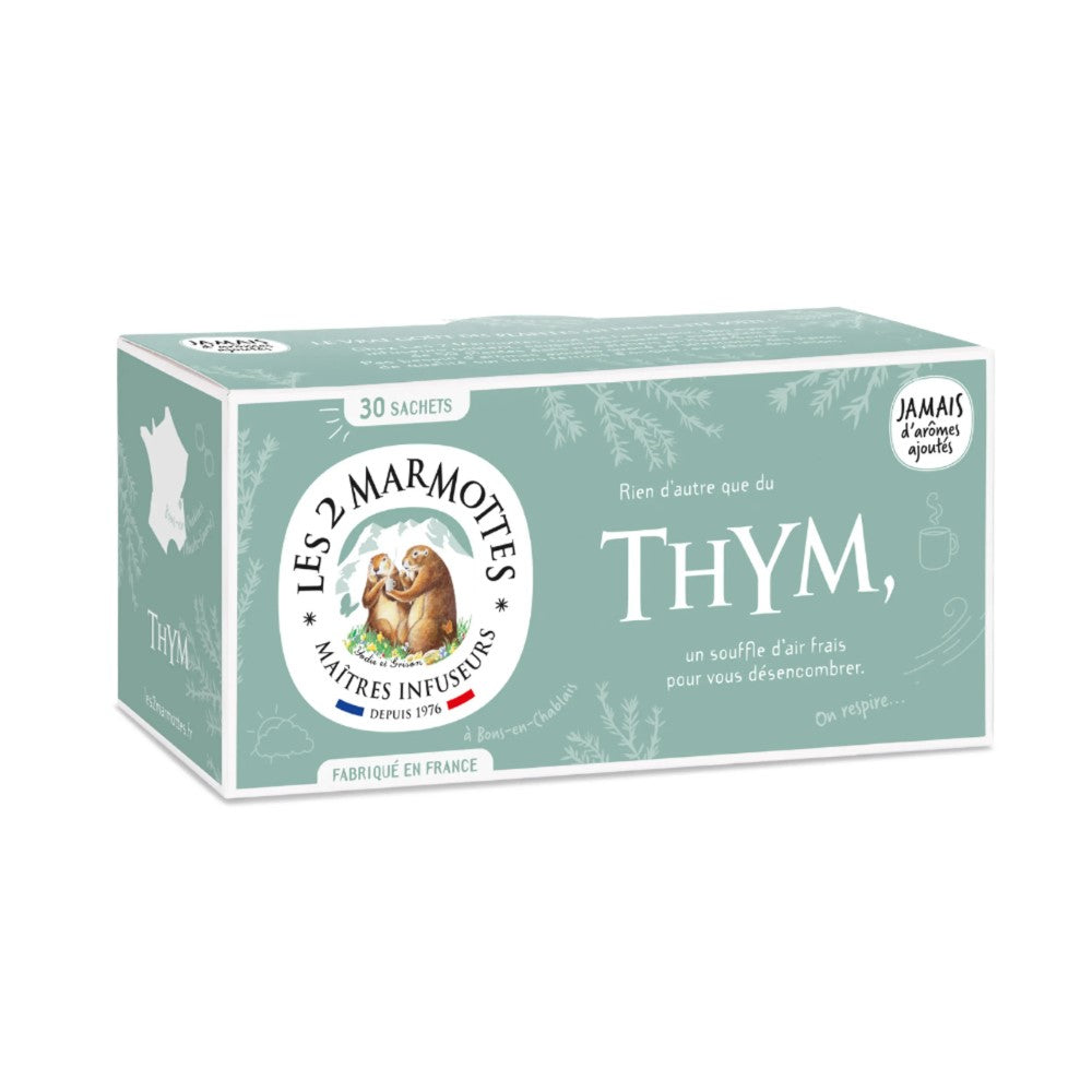 LES 2 MARMOTTES infusion thym 35g
