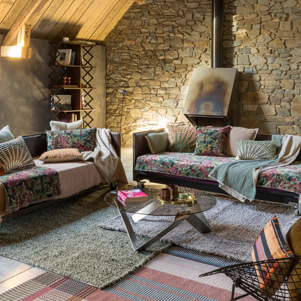 Vivaraise Liwen Plaid naturel - 140 x 180 cm