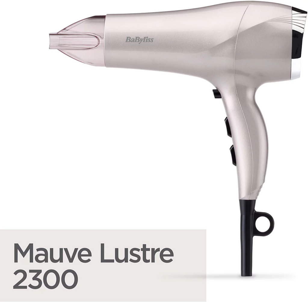 BaByliss D781E Sèche-cheveux 2300 W Mauve lustré Rose