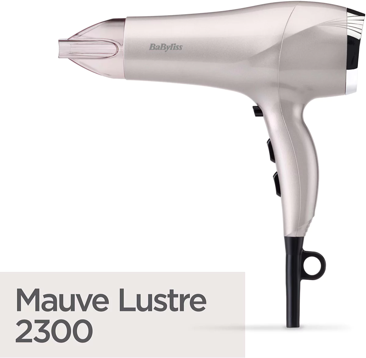 BaByliss D781E Sèche-cheveux 2300 W Mauve lustré Rose