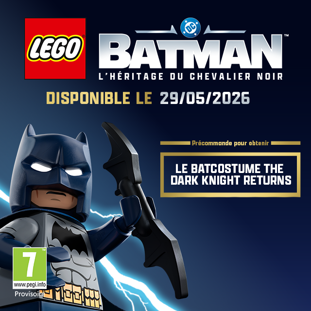 LEGO Batman : LHéritage du Chevalier Noir - Xbox Series - Version française