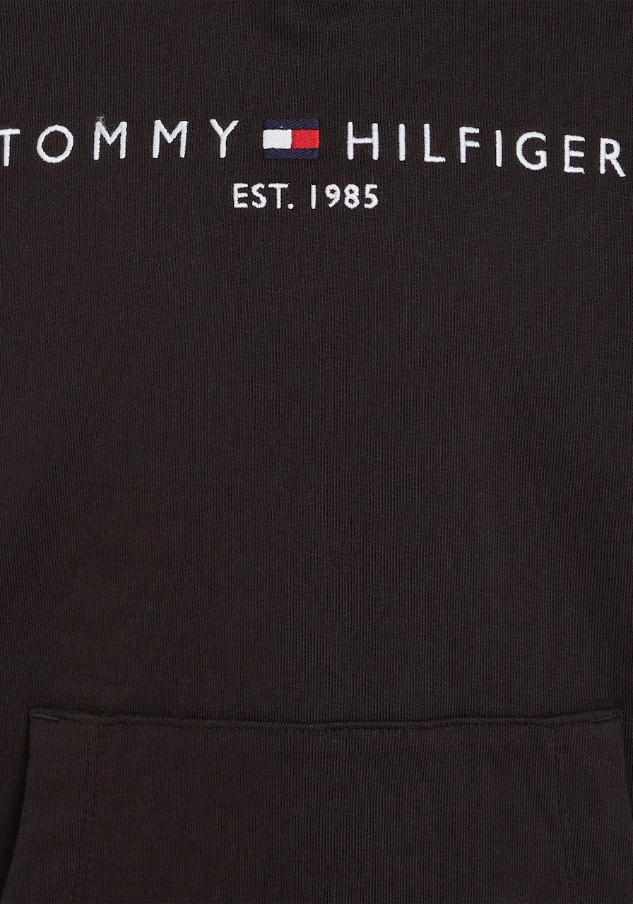 Tommy Hilfiger Sweat à capuche basique Enfant Noir 4