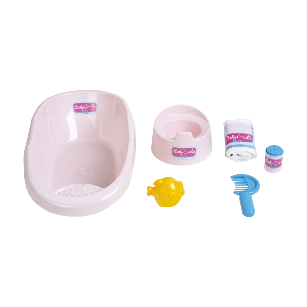Klein Baby Coralie Ensemble baignoire poupée 1647 avec accessoires