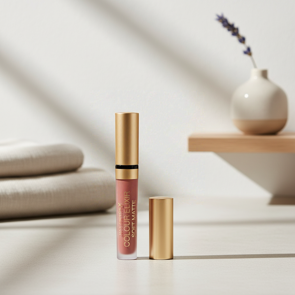 MAX FACTOR Colour Elixir Soft Matte Rouge à Lèvres Liquide 20 Blushing Peony 4ml