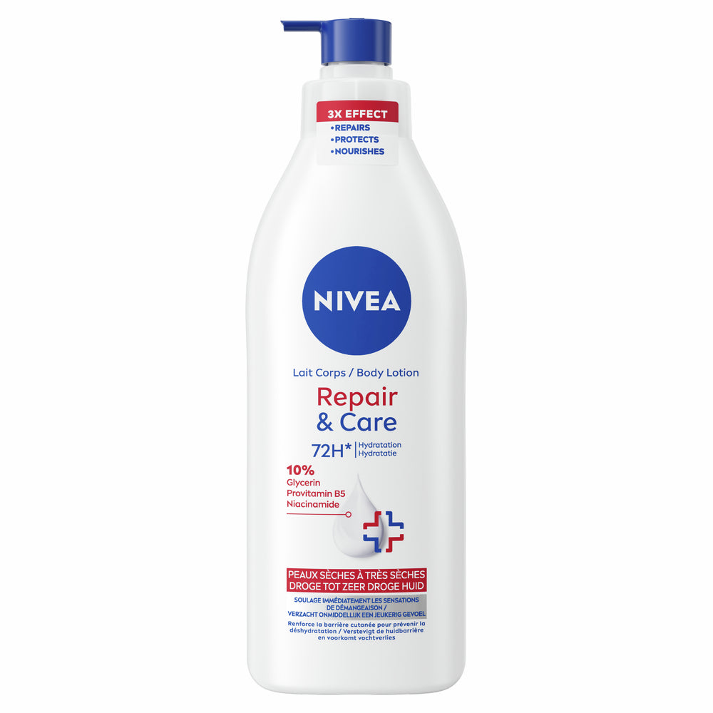 NIVEA Lait Corps Repair & Care Peaux Extra Sèches 400 ml