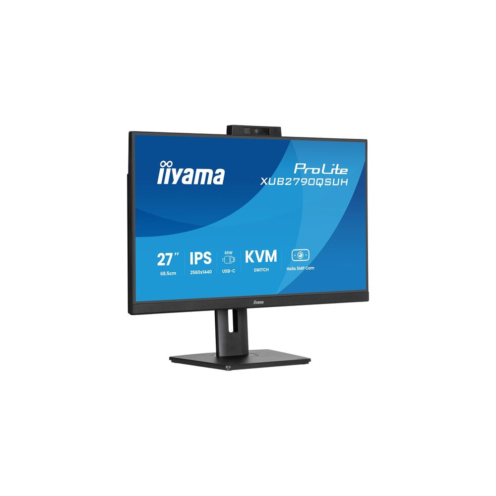 iiyama ProLite XUB2790QSUH-B2 computer monitor 68,6 cm (27") 2560 x 1440 Pixels Wide Quad HD LED Zwart