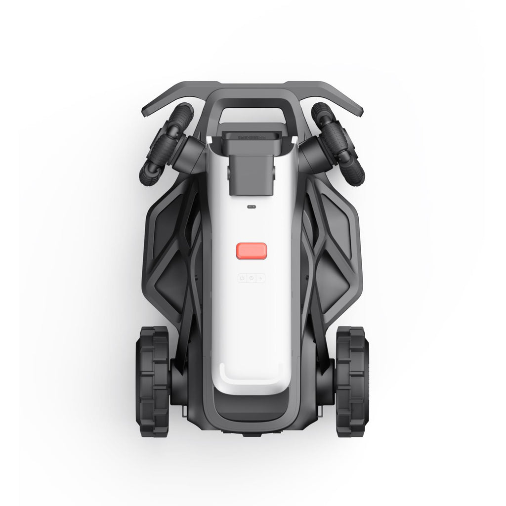 Robot tondeuse IA AirSeekers TRON SE | Première tondeuse mulching à vision IA à 300° au monde, sans fil périphérique, couverture de 1800 ㎡, pentes de 65°, cartographie RTK