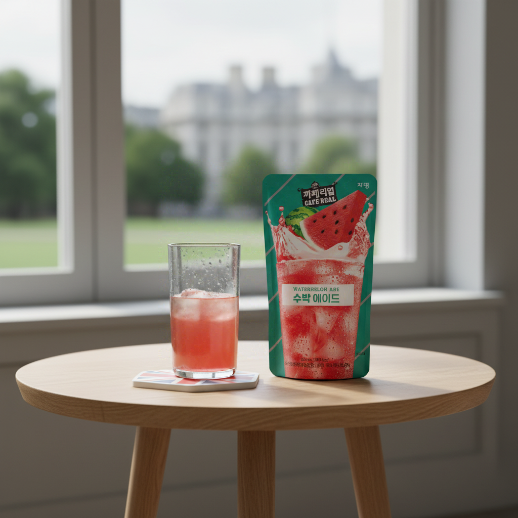 Jardin Café Real Boisson rafraîchissante à la pastèque 230 ml