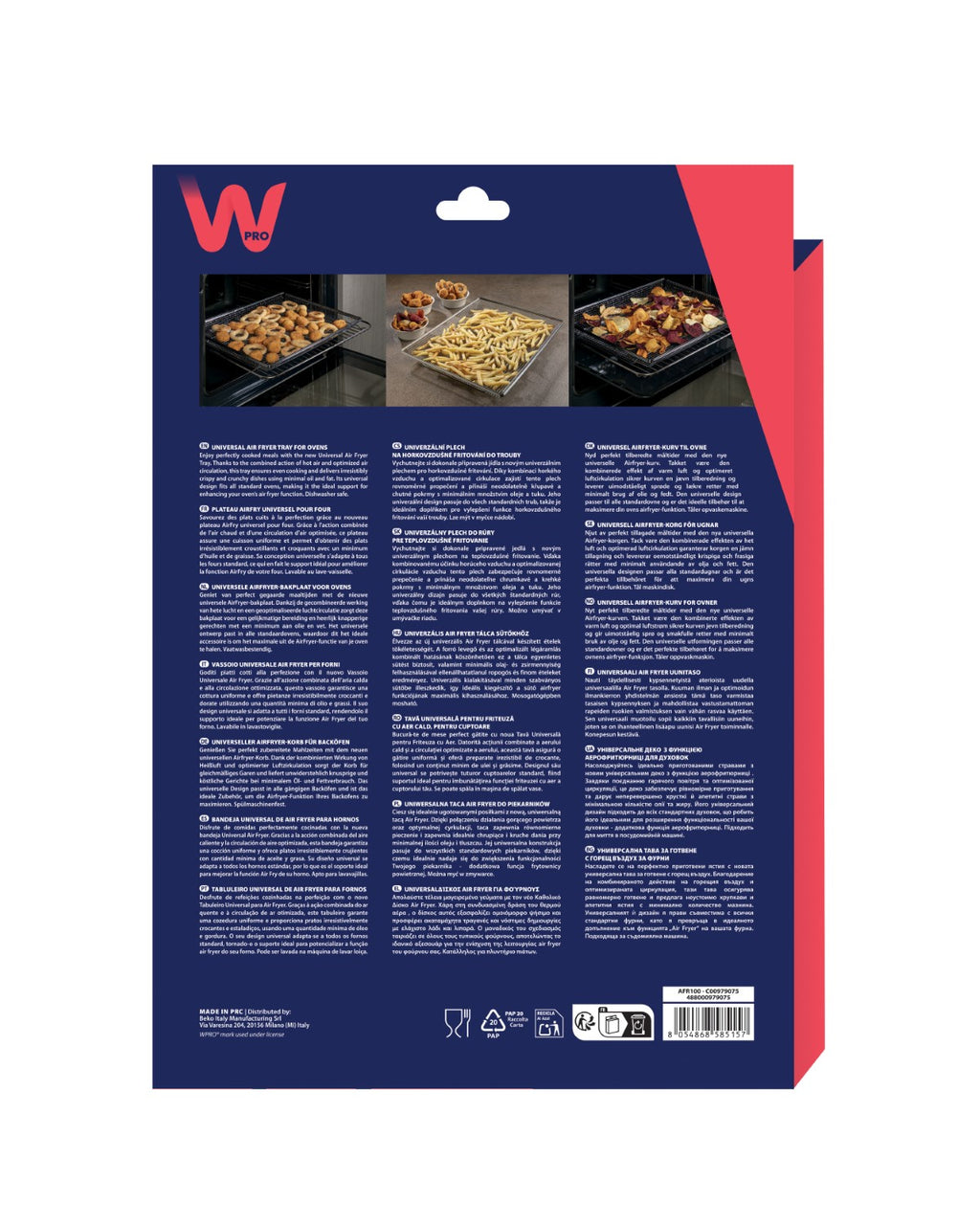 Wpro AFR100 Grille Airfry universelle pour four