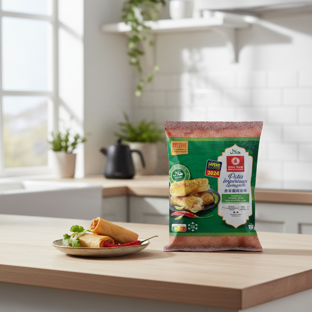 Hoa Nam Nems au poulet halal (Environ 55 pièces) 2,035 kg