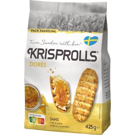 KRISPROLLS dorés 425g