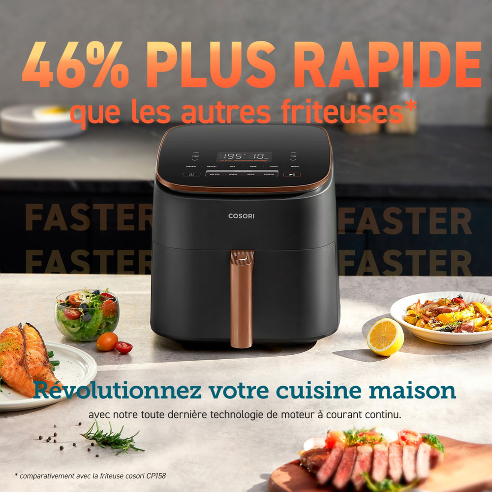 COSORI TurboBlaze™ Édition Chef Friteuse à air 6,0 L