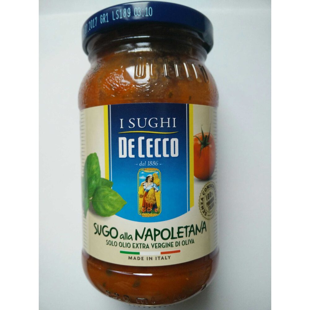 DE CECCO sauce italienne napolitaine 200g