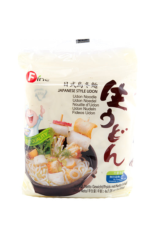 FINE Nouilles udon 4x200g