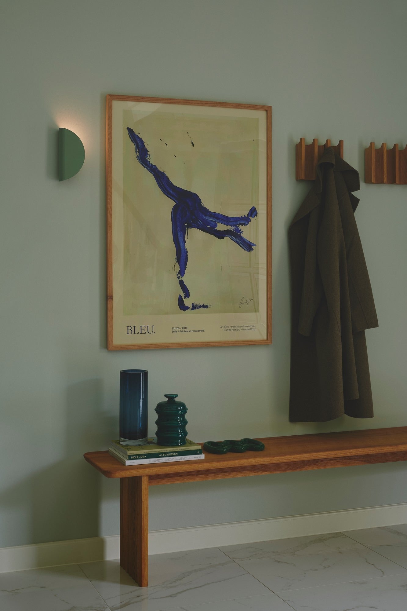 Applique murale MODEL métal vert IP20 E14 - Nordlux, Intérieur