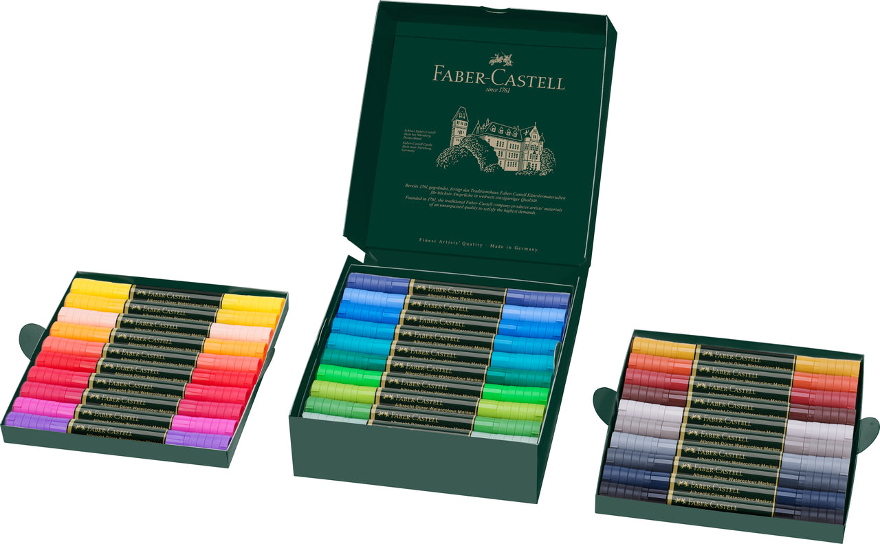 Faber-Castell Albrecht Dürer Lot de 30 marqueurs aquarelle