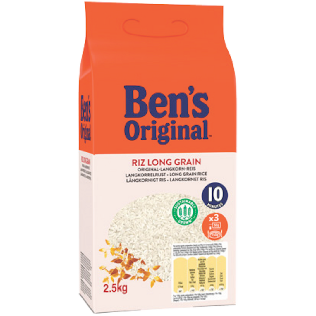 BEN'S ORIGINAL Riz long grain 2,5kg