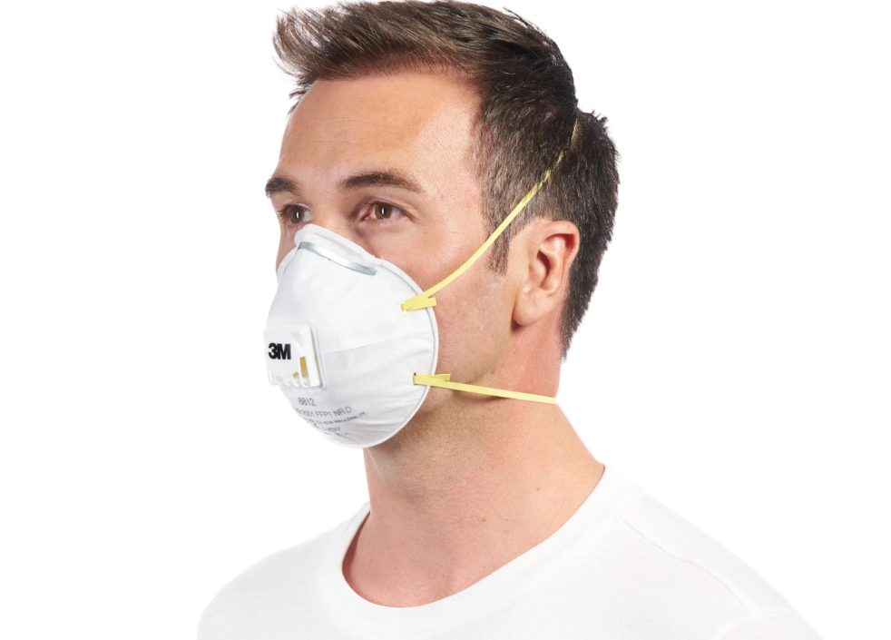 3M™ Lot de 3 Masques Anti-Poussières avec Valve FFP1