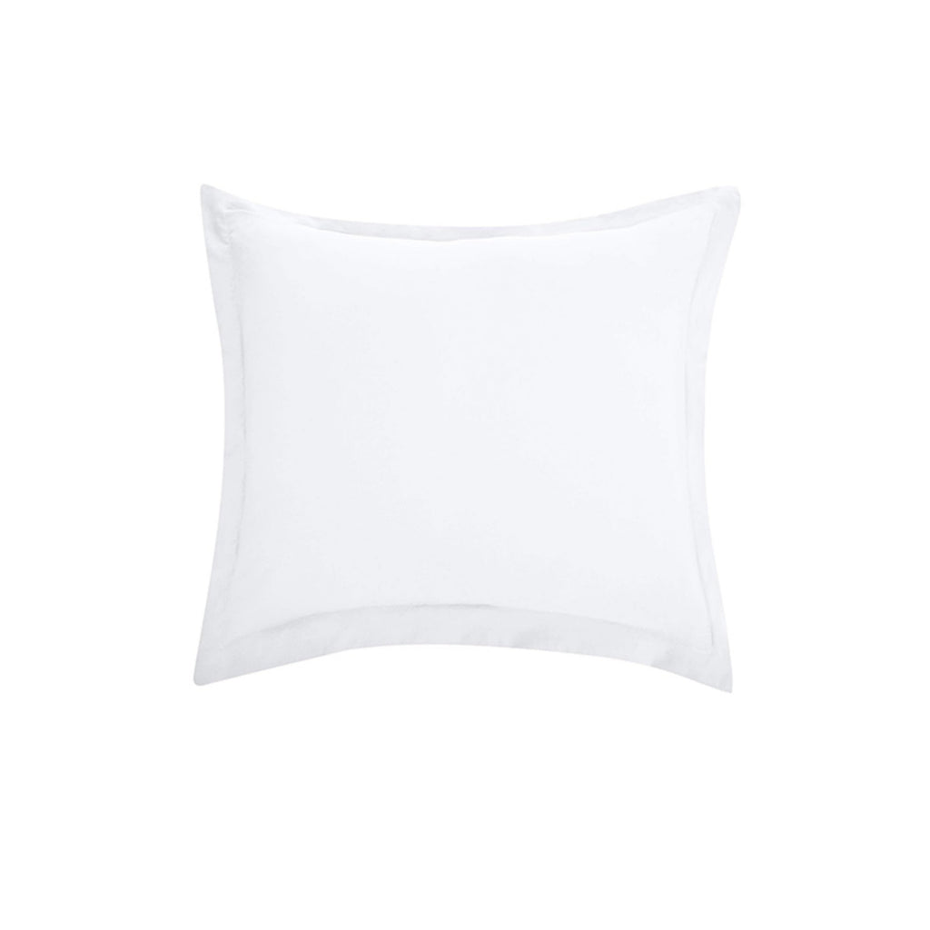 LeBonsoir Parure de lit avec housse de couette 140 x 200 cm et 1 taie d'oreiller 65 x 65 cm - Blanc