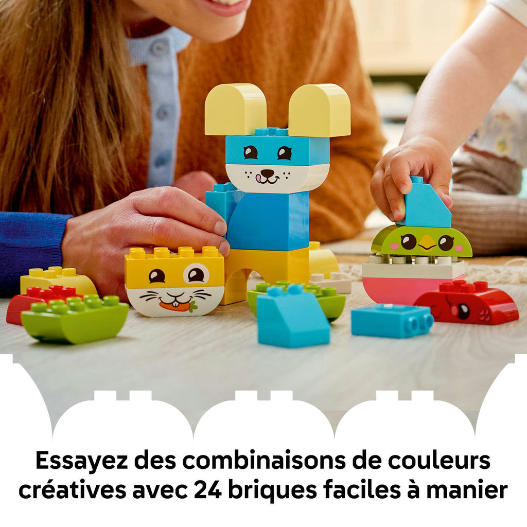 LEGO DUPLO 10477 Les jolis animaux créatifs 3-en-1