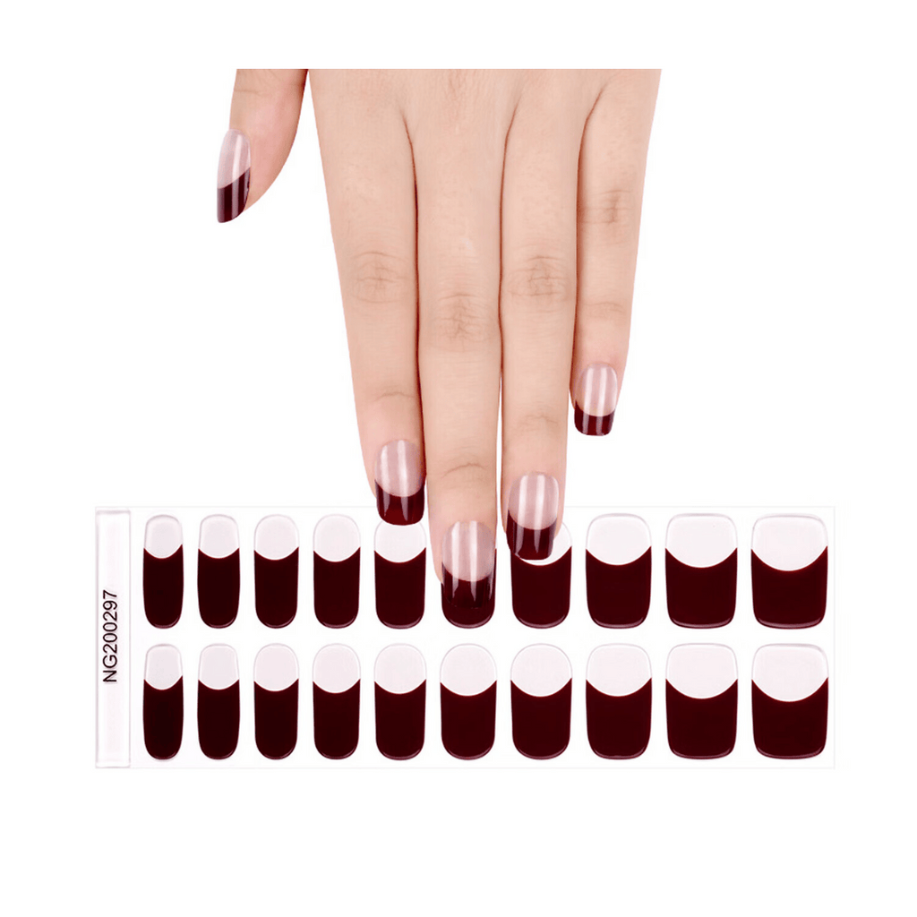 MeoMagic 14-134 Autocollants gels pour ongles - 20 pièces