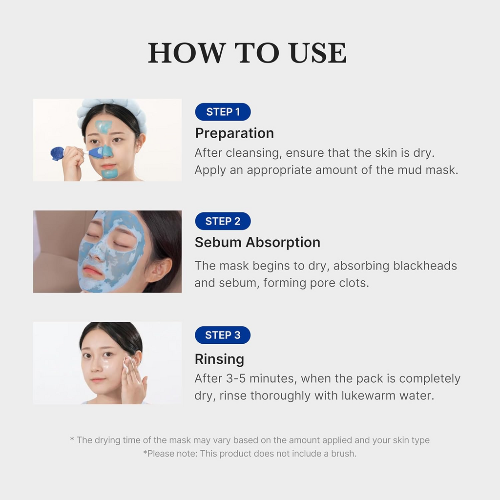 Medicube Masque à l'Argile Points Noirs Zéro Pore 100 g