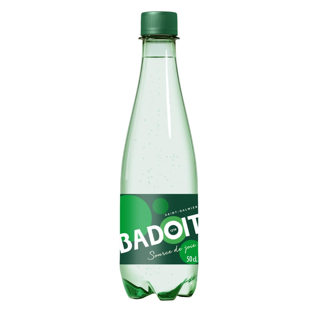 Badoit Eau minérale pétillante Verte Pack 6 x 500 ml