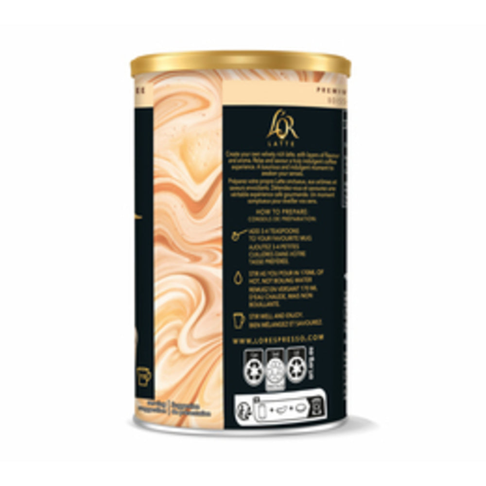 L'OR café latte, boîte de 220 grammes