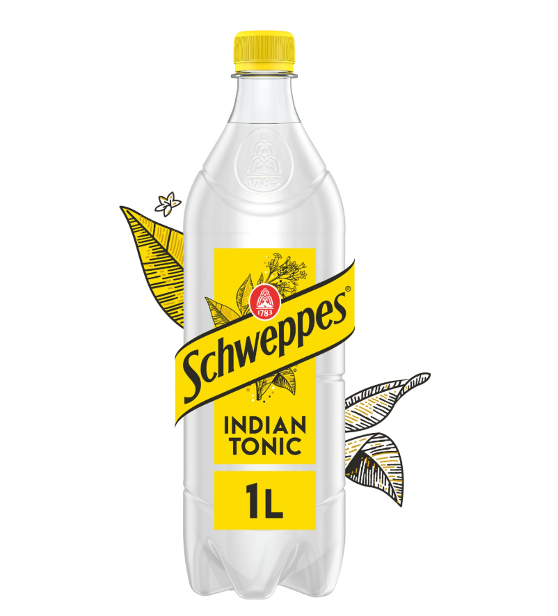 SCHWEPPES Soda Indian Tonic 1L