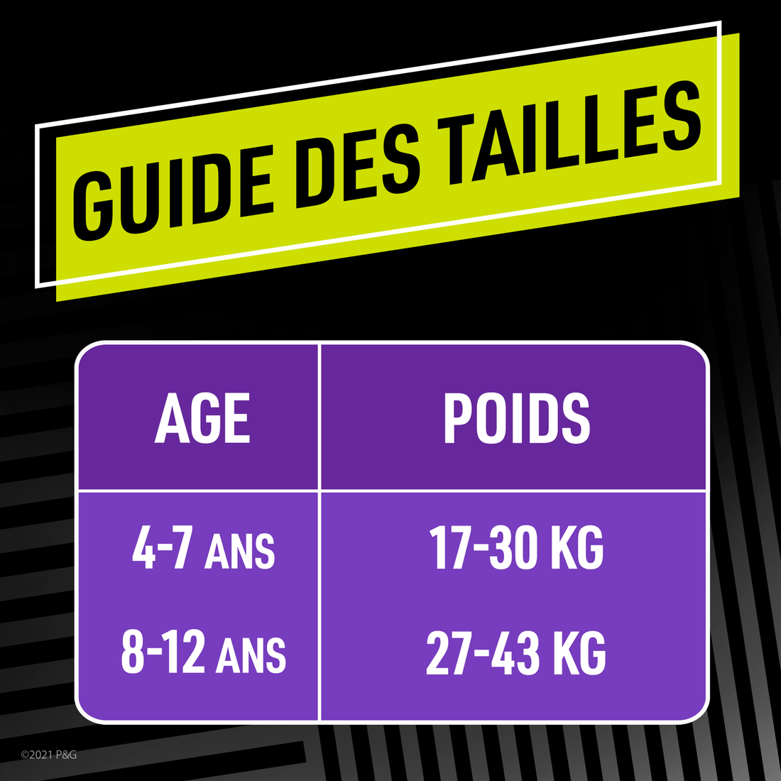Pampers Culottes Ninjamas Fusées de nuit 4-7 ans 10 couches