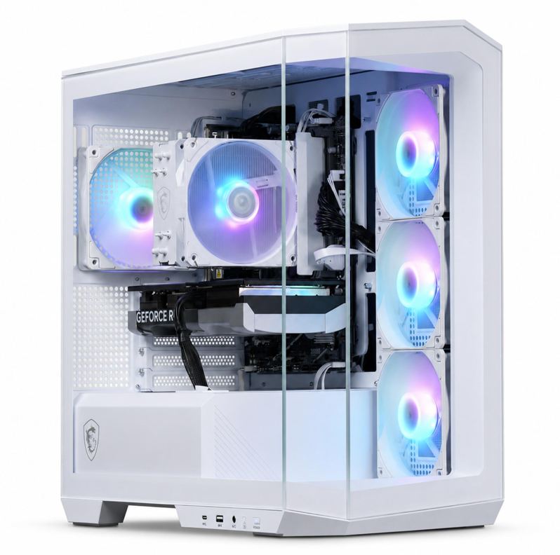 PC Gamer - RTX 5060 Ti 8 Go - Core i5-14400F - 16 Go DDR5 - 1 To