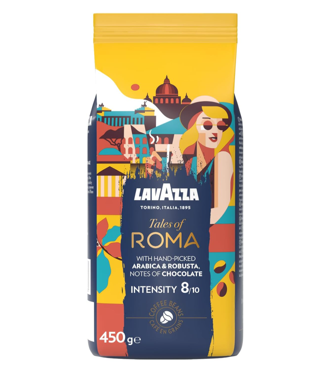 Lavazza Tales of ROMA Café en grains 450 g