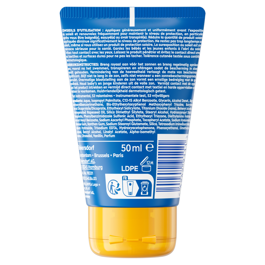 NIVEA SUN Protect & Hydrate Lait Protection Solaire SPF30 50 ml