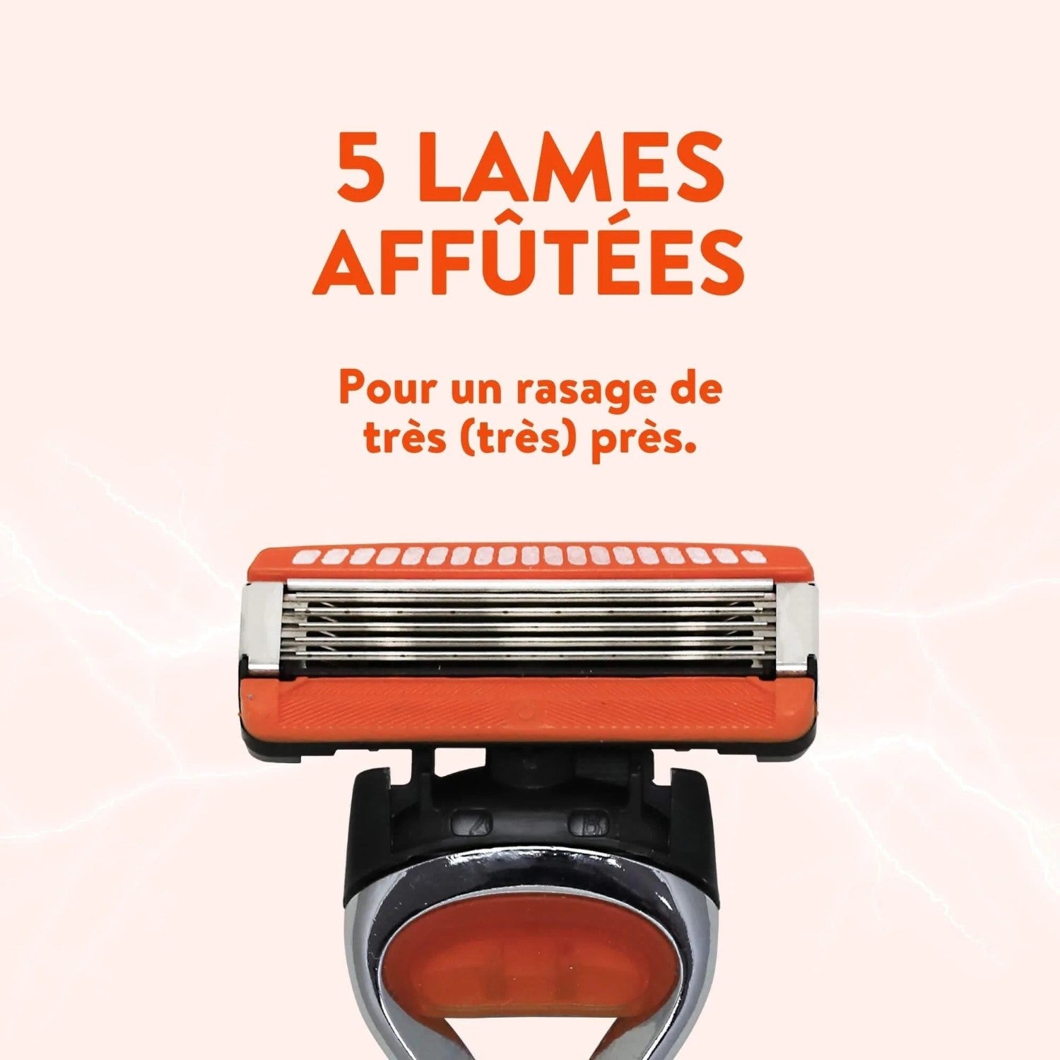 Monsieur Barbier L'Explorer Kit de Rasage (Compatible avec Fusion) 1 Rasoir avec 5 Lames