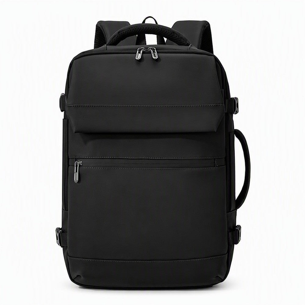 Sac à dos de voyage pour ordinateur portable 15,6 pouces rabattable à l'avant déperlant grand volume sac à dos convertible pour voyage d'affaires