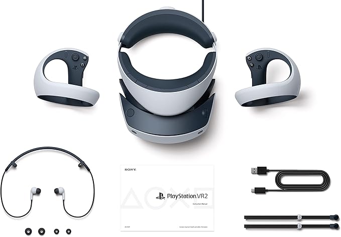 PlayStation VR2 Casque de réalité virtuelle pour PS5 + Manette PS VR2 Sense