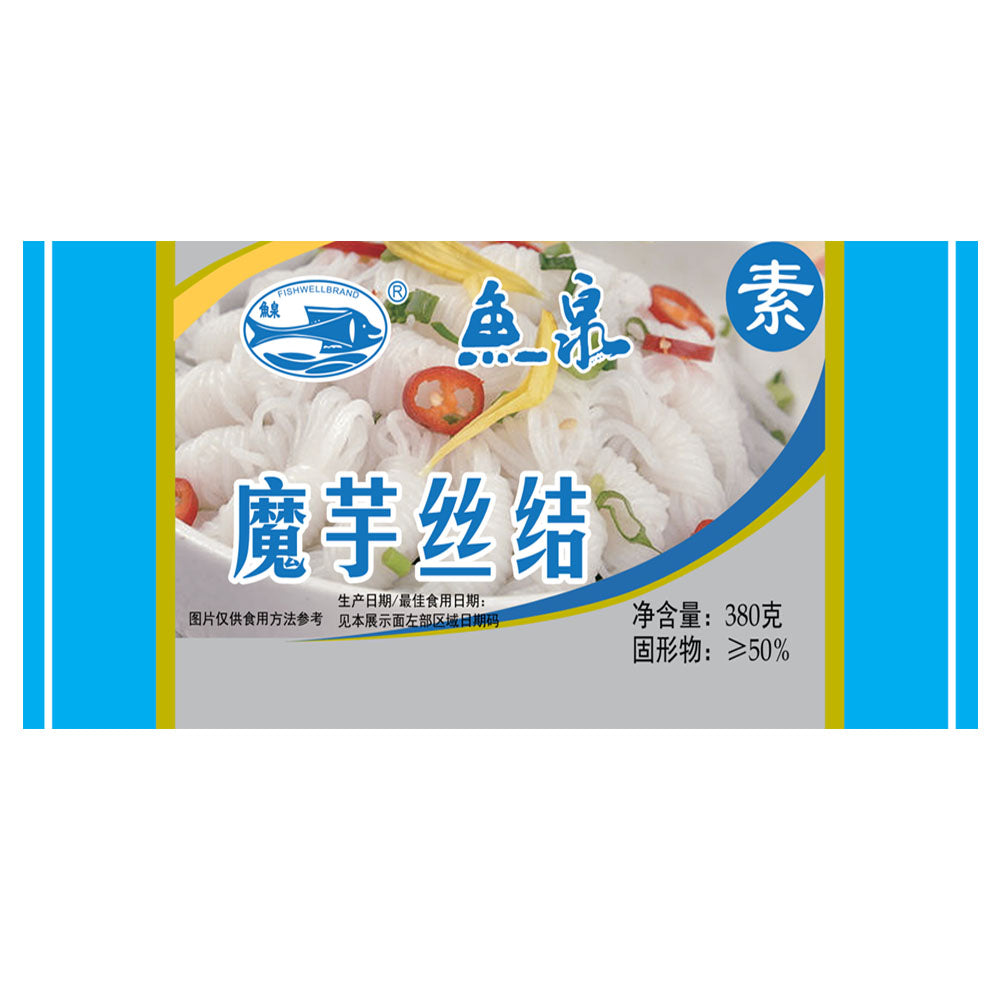 FISHWELL Nœuds de shirataki 380 g