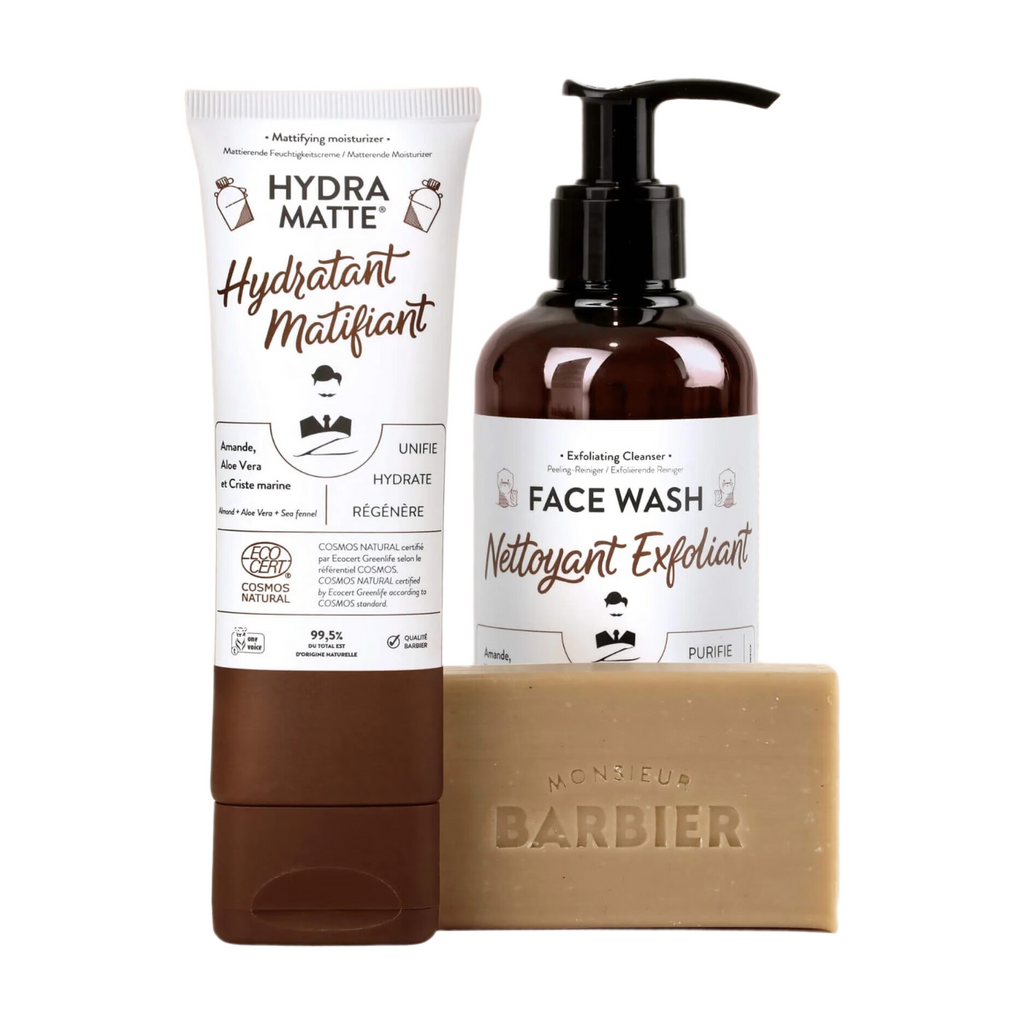 MONSIEUR BARBIER Coffret de soins du visage The Happy Face Box pour hommes - 1 unité