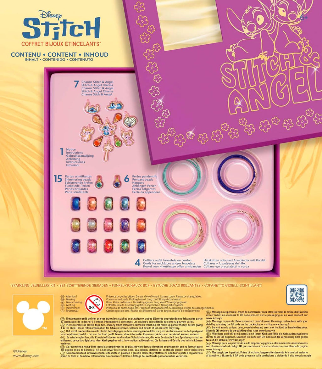 Stitch & angel - coffret bijoux etincelants