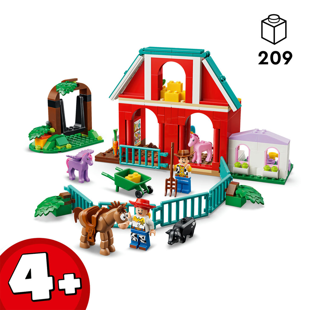 LEGO Disney Pixar Ranch de Blaze 43304 Set de Jouets de Construction