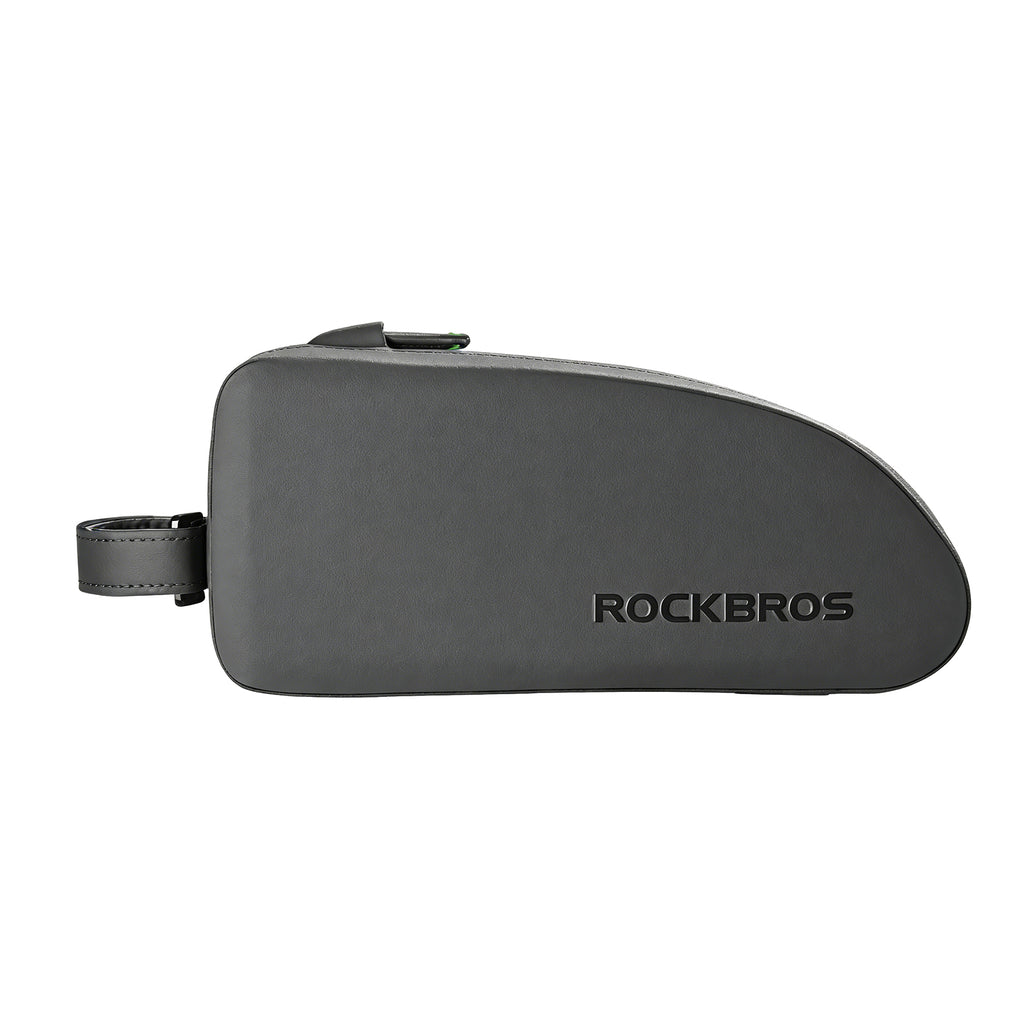 Sac de rangement de cadre avant imperméable, sac de selle de vélo compact pour tubes supérieurs, pour vélos de route, VTT et vélos de gravel