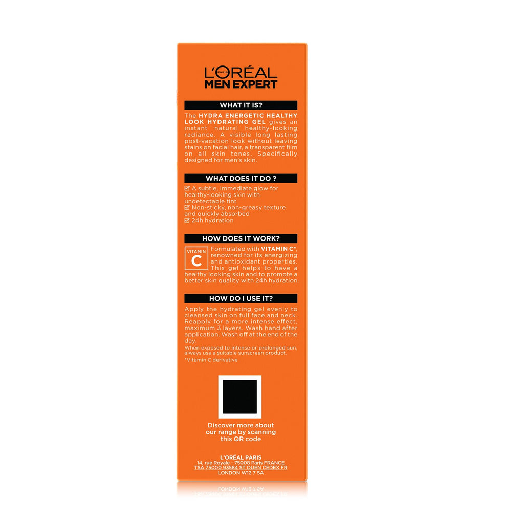 L'Oréal Paris Men Expert Hydra Energetic Gel Hydratant Anti-Fatigue 40ml