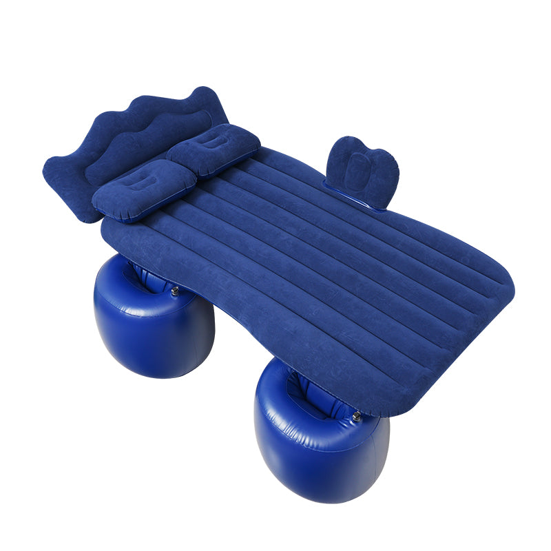 Matelas gonflable de voiture bleu, lit gonflable portable pour voiture 133*76cm, 1 pièce