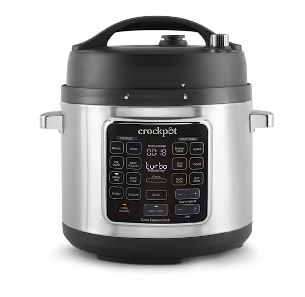 CrockPot CSC062X Mijoteuse à 3 réglages sans BPA - 5,6 L